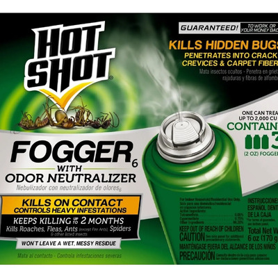 Hot Shot Fogger Mata Cucarachas Bichos Fumigador Nebulizador | MercadoLibre