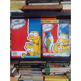 The Simpsons ,libro Info Personaje + Muñeco Marge C Base