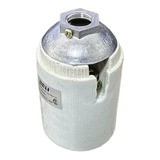 Portalampara Ceramico E40 Con Piston Y Freno 5/8 Pack X 10