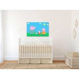 Cuadros Modernos Peppa Pig De 40 X 60 Cm