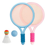 Juego De Tenis De Bádminton Para Niños, Raqueta De Volante