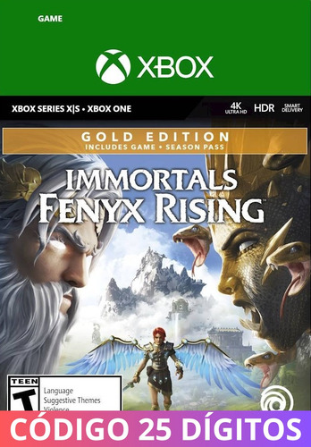 Immortal Fenyx Rising Gold Xbox One Xbox Series X|s Código