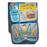 Set Juego Dentista 12 Piezas Con Maleta Niños Niñas 