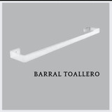 Toallero Barral Estilo Industrial Para Baño/cocina Solflex