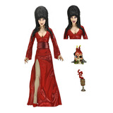 Elvira Figura De Acción Metrica De 20 Cm Rojo Terror Y S