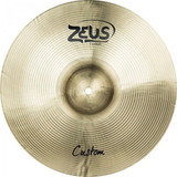 Prato Bateria Crash Ataque 17 Zeus Custom B20 Profissional