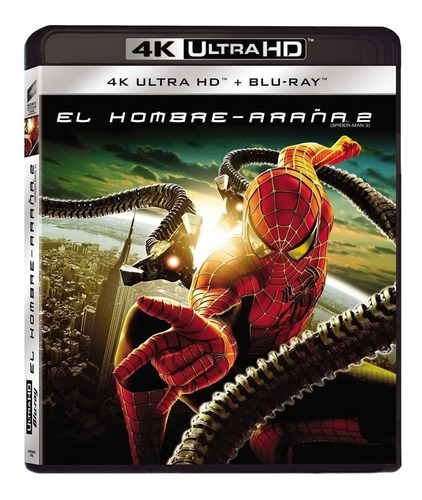 El Hombre Araña 2 | Blu Ray + 4k Hd Película Nuevo