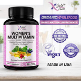 Vegan Daily Multivitamina 50 Plus Con Ingredientes Naturales