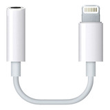 Adaptador Aux3.5mm A Salida Compatible Con iPhone Color Blanco