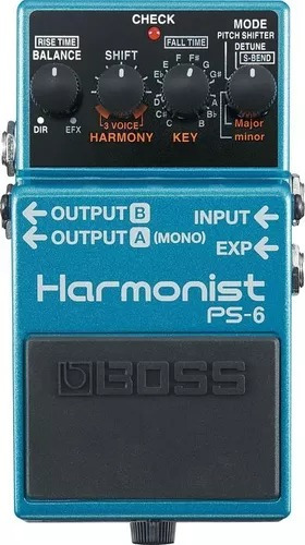 Pedal Boss Ps6 Harmonist