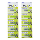 Kit C/ 25 Baterias Mini Pilhas Alcalina Flex A27 27a 12v