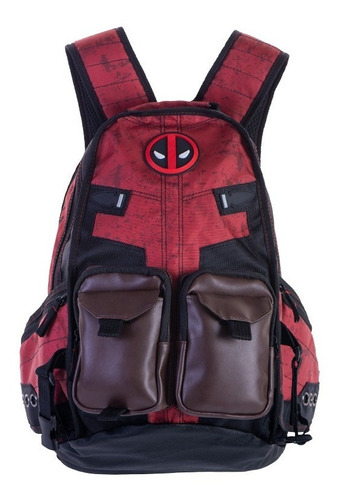 Deadpool Mochila Escolar Bolsa Viaje Portátil Informal Bolsa