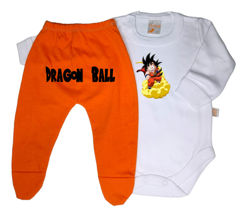 Ajuar Para Bebe Recien Nacido Regalo Nacimiento- Dragon Ball