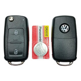 Carcasa Llave Control Vw Amarok Saveiro Gol 2b+1 Y Pila /