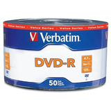 Dvd-r Verbatim 4.7gb 16x 120min 50 Pie