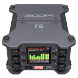 Zoom F6 Grabador Portatil 6 Entradas 14 Pistas De Audio 