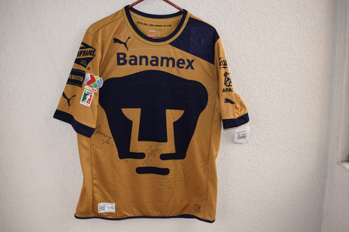 Jersey. Dorada Manga Corta Para Uso Exclusivo Del Club 