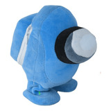 Peluche Among Us. Camina, Graba Y Repite Lo Que Dices,azul