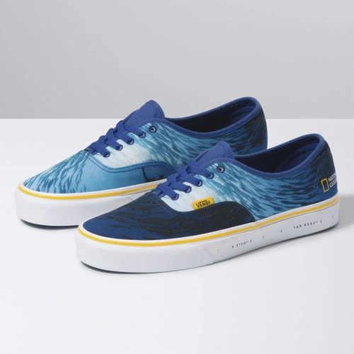 Zapatilla Vans Authentic National Geographic Ocean/true Blue