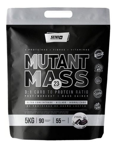 Mutant Mass 5 Kg Ganador Cookies Star Nutrition