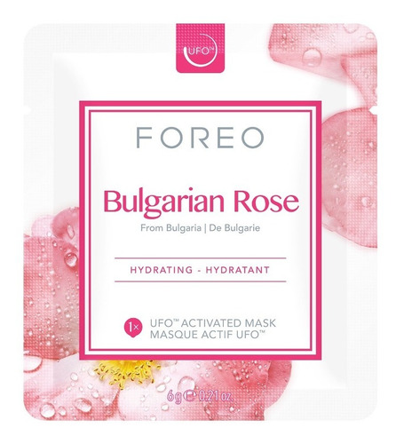 Foreo Mascarilla Activada Por Ufo Con Rosa De Bulgaria