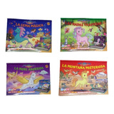 Set 4 Libros Mundo Encantado Unicornios 3d Pop Up Dreamsart