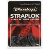 Strap Lock Dunlop Tradicional Preto Sls1503bk