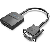 Adaptador Vga A Hdmi Vention 1080p 0.5 Mt Para Pc Tv Y Mas