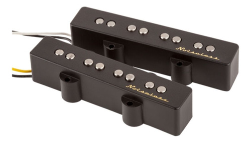 Set Captadores Fender Para Baixo Vintage Noiseless Jazz Bass