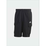 Short adidas M Sl Ft C Sho Para Hombre De Algodón Negro