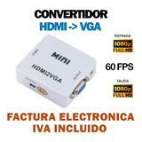 Convertidor Adaptador Para Hdmi A Vga Audio Ps3 Ps4 Xbox