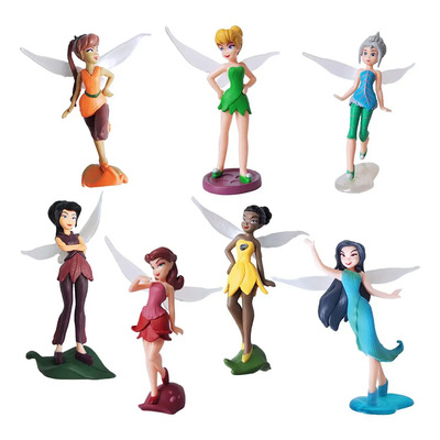 Decoraciones De Fiesta Tinkerbell, Mini Figuras De Hadas | Envío gratis