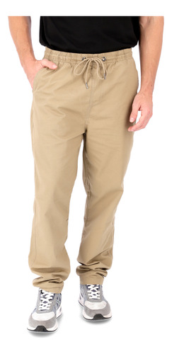 Pantalon Hombre Gabardina Jogger Importado Cargo Liviano