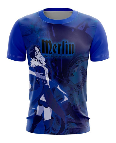 Playera Sublimada Merlin (nanatsu No Taizai)