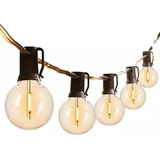 Guirnalda 15 Metros Luces Led Con Focos Vintage Exterior  