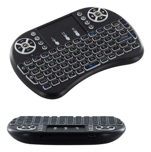 Mini Teclado Mouse Usb Wireless Touch Game Smart Tvbox Pc