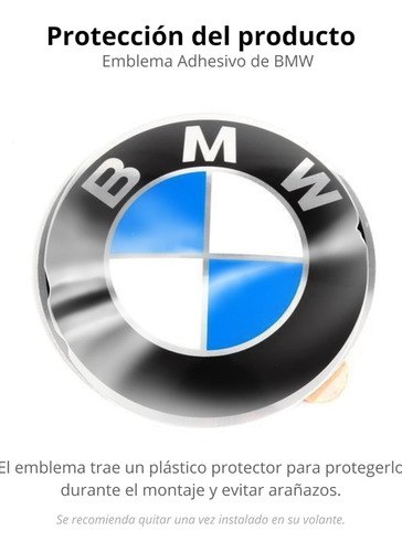 Emblema Bmw Para Volante 45mm  By Amazon Motos Y Autos Foto 3