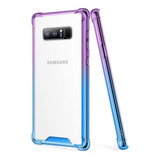 Funda Para Samsung Galaxy Note 8 (color Violeta-celeste)