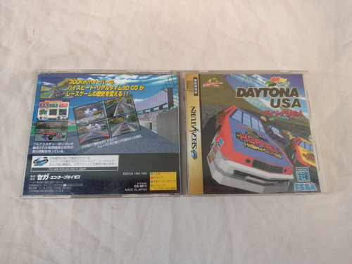 Capa Vazia Original Daytona Usa Sega Saturn - Leia Tudo