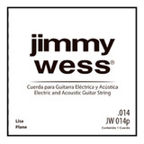 12 Cuerdas Jimmy Wess 2a Acústica Ó Eléctrica .014 Jw-014p