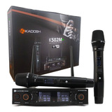 Sistema Microfone Sem Fio K-502m Vocal Duplo - Kadosh