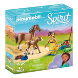 Playmobil Spirit - Pru Com Cavalo E Potro 70122 Sunny