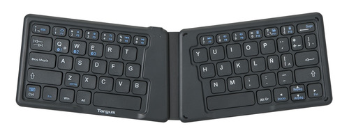 Teclado Targus Ergonomico Español Bluetooth Plegable Negro