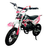 Motocross Infantil Para Niños Cr03 Rosa