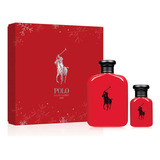 Perfume Importado Ralph Lauren Polo Red Edt 125 Ml Set U