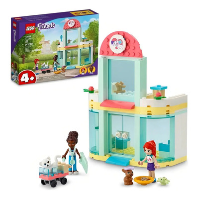 Kit De Construcción Lego Friends Clínica De Mascotas 41695 Cantidad de piezas 111 | Envío gratis