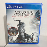 Assassin's Creed Iii Remastered   Ps4 Físico
