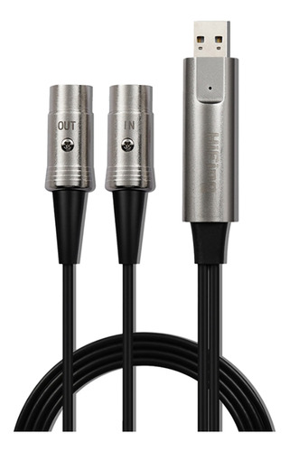 Cable Midi De Entrada/salida Usb Hifing, Interfaz De Una Ent