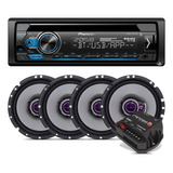 Cd Pioneer Deh-s4280bt Bluetooth + 4 Falante 6 Pol + Módulo