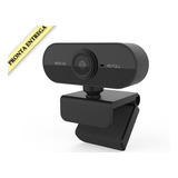 Full Hd 1080 Webcam  Usb Mini Câmera De Visão 360º Microfone